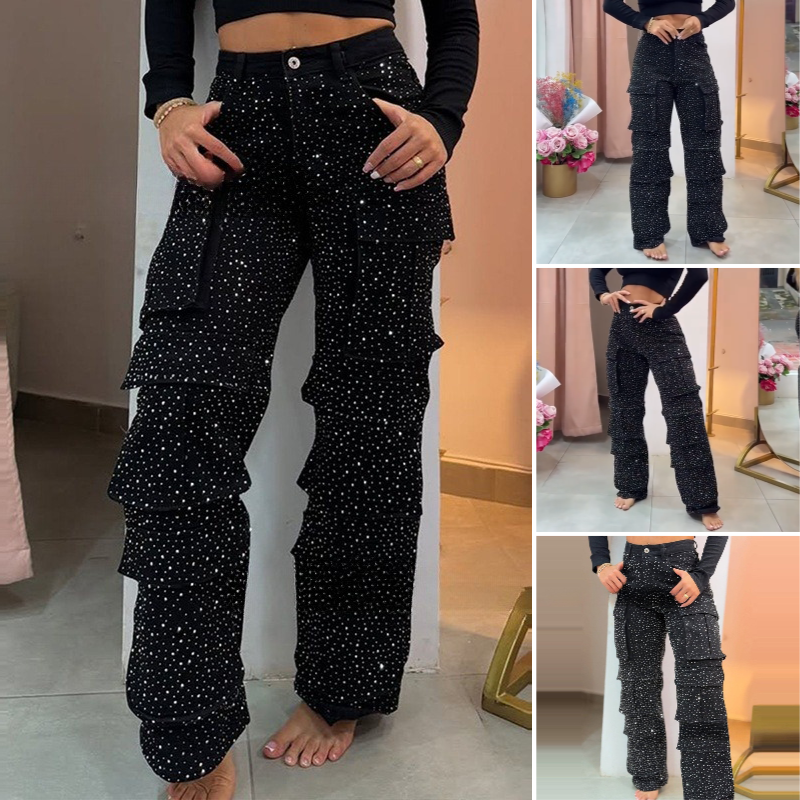 💎 Pantaloni Glamour Flare