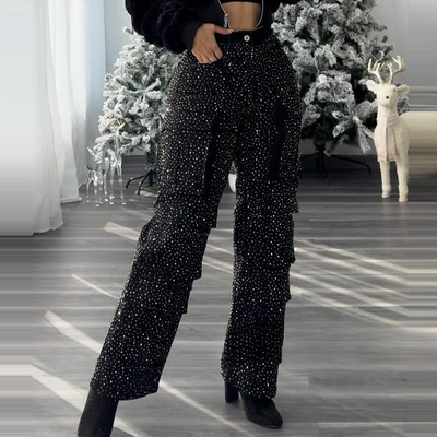 💎 Pantaloni Glamour Flare